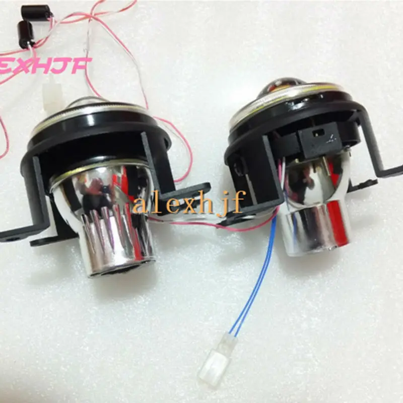 Комплект противотуманных фар с бифокальным объективом July King COB кольца ангельским