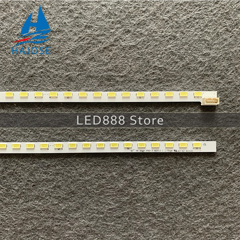 2Piece/lot 38LEDs 540MM LED backlight strip for SONY KLV-42HX650 42EX410 42&quotV6 Edge FHD-3 3660L-0374A 100%NEW |