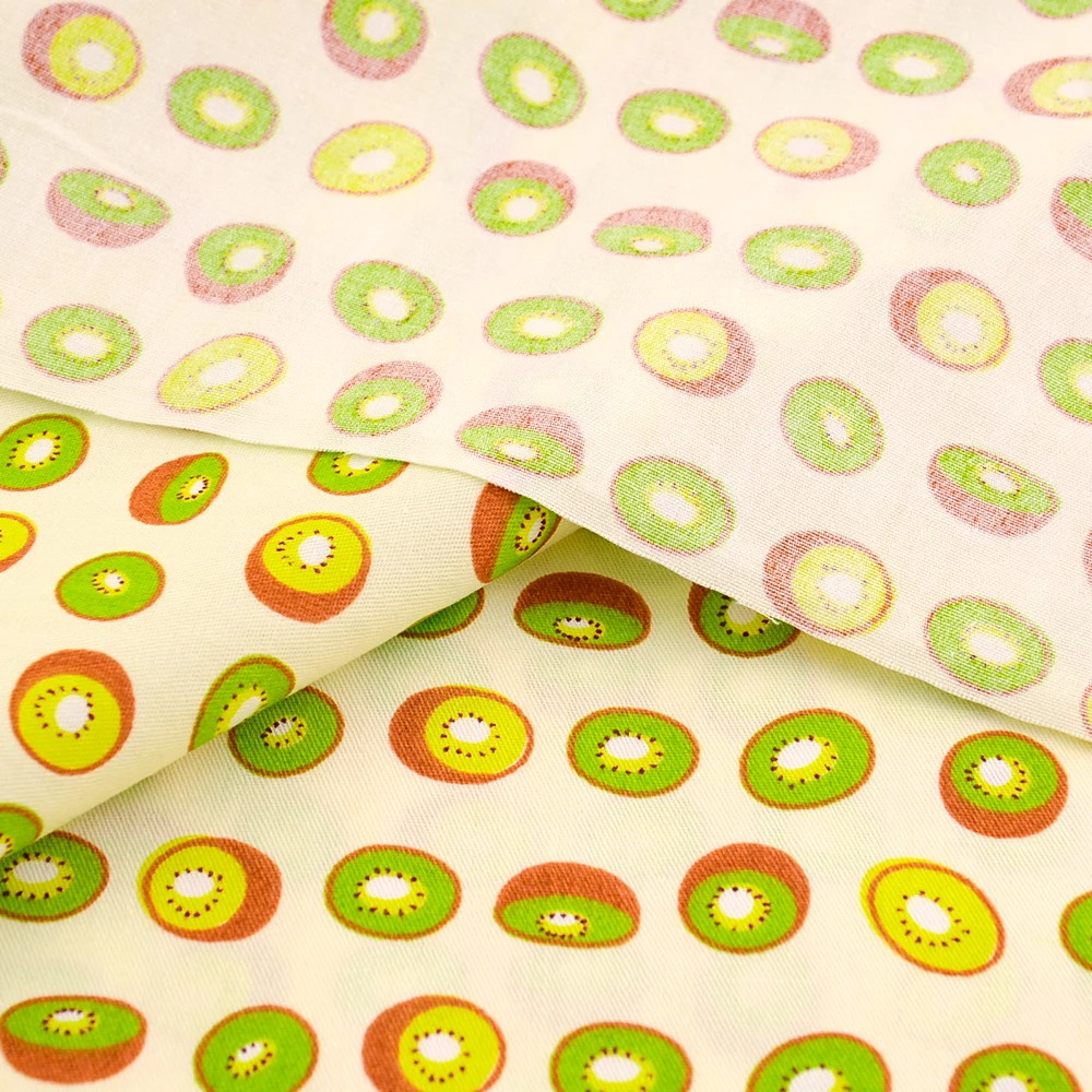 Teramila Красный Фруктовый принт хлопок Лоскутная Ткань Высокое качество для шитья