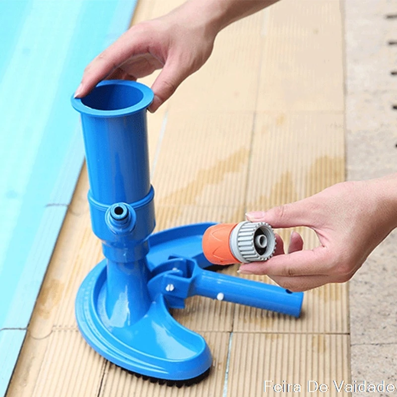 

Swimming Pool Vacuum Cleaner Cleaning disinfect Tool Suction Head Pond Fountain Spa Pool Vacuum Cleaner Brush with handle EU/US