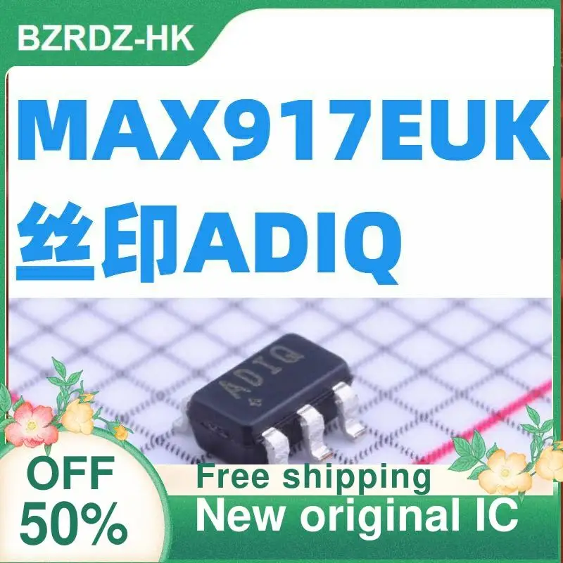 

2-5 шт./лот MAX917EUK ADIQ MAX917 SOT23-5 новый оригинальный IC