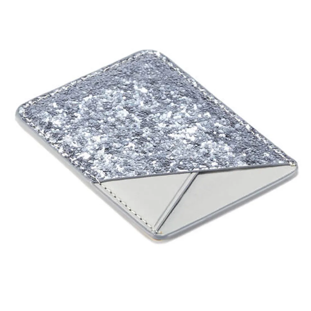 Кошелек с блестками и отделениями для карт кошелек карманом кредитных модный