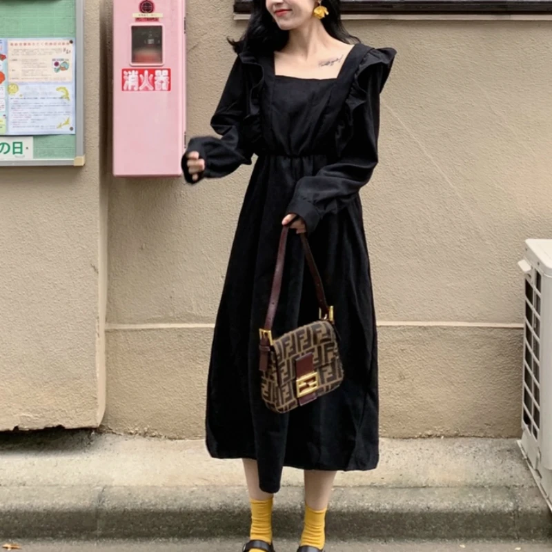 Женское длинное винтажное платье трапеция элегантное весеннее Привлекательное