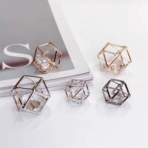 Стразы, подвески, Белое К золото, с отверстиями, с проволочной обмоткой, Diy, подвеска, ожерелье, материал, принадлежности для ювелирных изделий, в поисках, 6 шт.