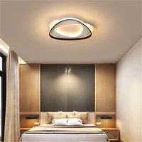 SAROK Modern Ceiling Light Fixtures with Remote 3 Colors LED Dimmable Home Decorative for Parlor Bedroom Office