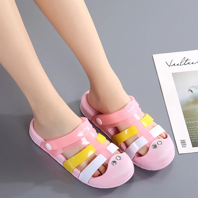 Новинка 2020 летние сандалии для девочек пляжные повседневные спортивные на