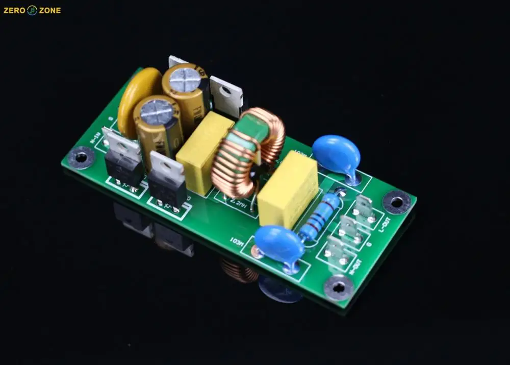 ZEROZONE EMI-City сеточный компонент постоянного тока EMI фильтр (двухступенчатый EMI) 10 А