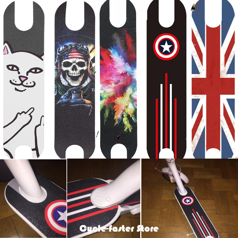 

Наждачная лента для самоката, педалей, ножек, педалей для электроскейтборда, самоката XIAOMI Mijia M365, противоскользящие защитные наклейки для скейтборда