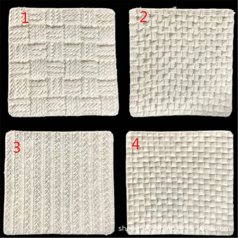 4 европейских стиля свитер с рельефным узором вязаная Текстура силиконовая форма