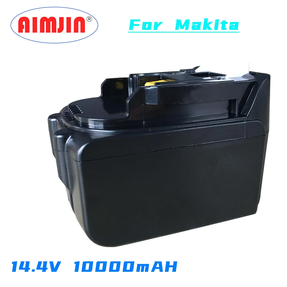 

Обновленная модель 10000 в, 194558 мАч, аккумулятор для Makita BL1430, литий-ионный аккумулятор LXT200, BL1415, 194559-0,-8 + зарядное устройство