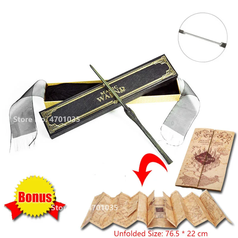 Волшебные палочки с металлическим сердечником для косплея Дамблдора вольдемота