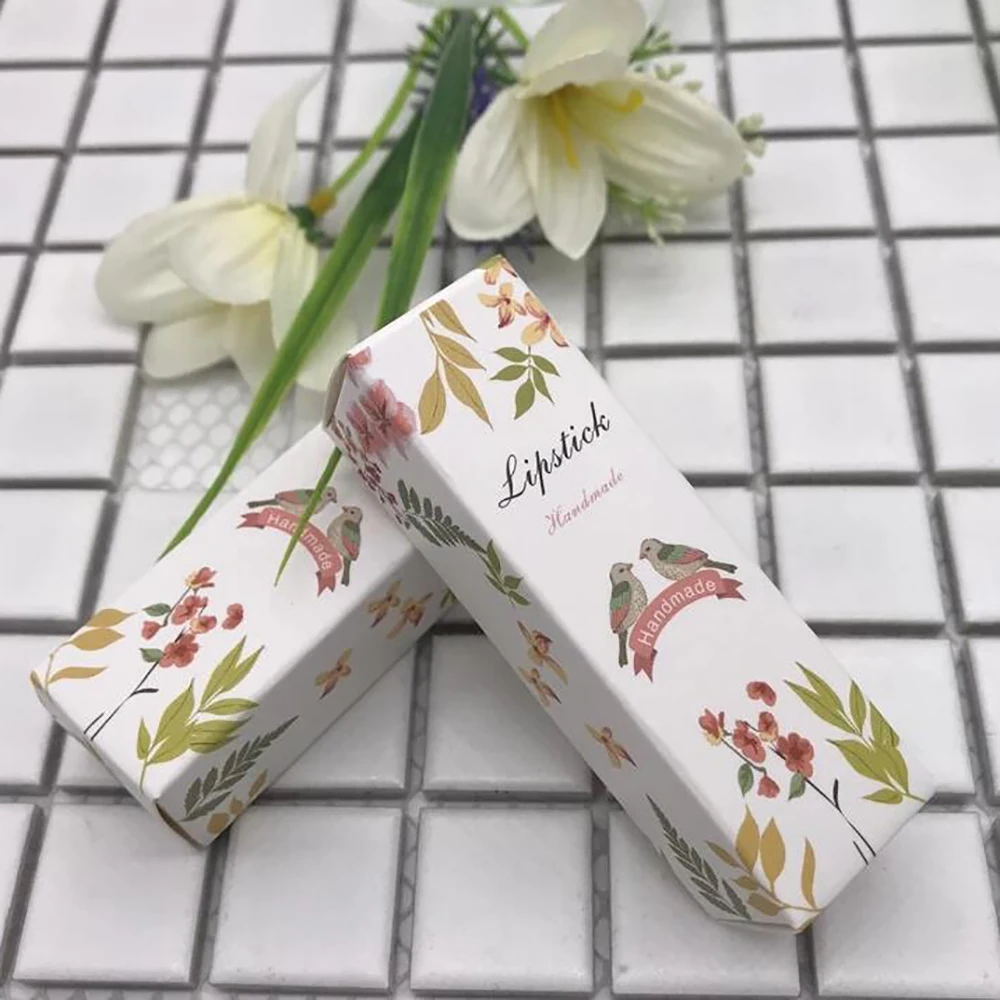 

20 Pcs Paper Box Diy Lipstick Perfume Essential Oil Bottle Wrapping Wedding Party Small Gift Packaging Multistyle