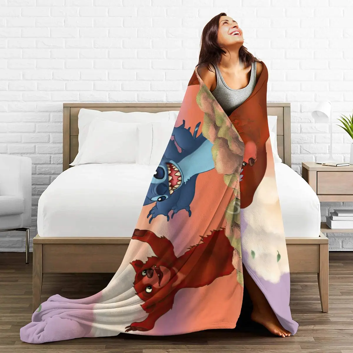 

Ultra Soft Sofa Blanket Cover Blanket Cartoon Cartoon Bedding Flannel plied Sofa Bedroom Decor for Children and Adults 278478639