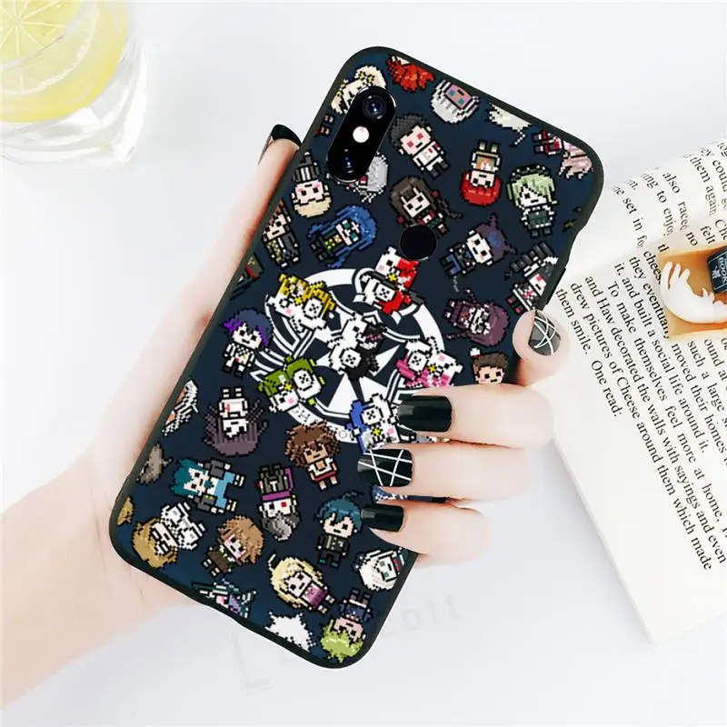 

Danganronpa V3 anime manga high quality Phone Case coque For Xiaomi Mi A1 A2 5 6 6PLUS 8 9 SE Lite MIX 2 2S MAX 2 3 Pocophone F1