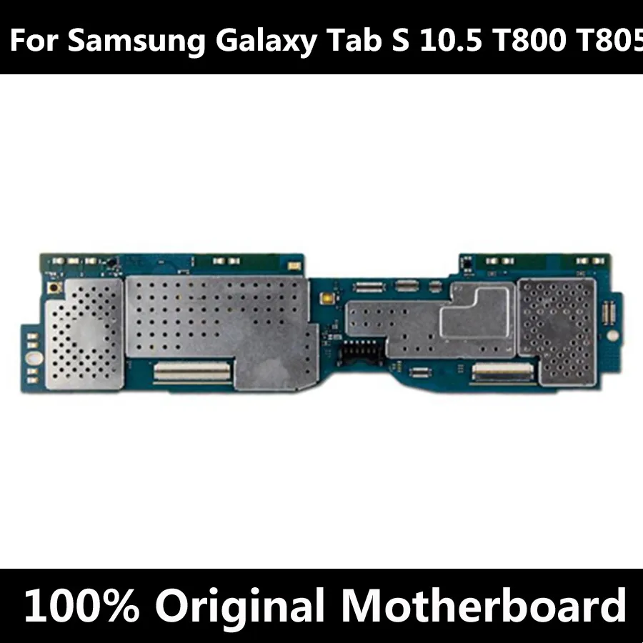 Оригинальная материнская плата для Samsung Galaxy Tab S 10 5 T800 T805 полностью Рабочая