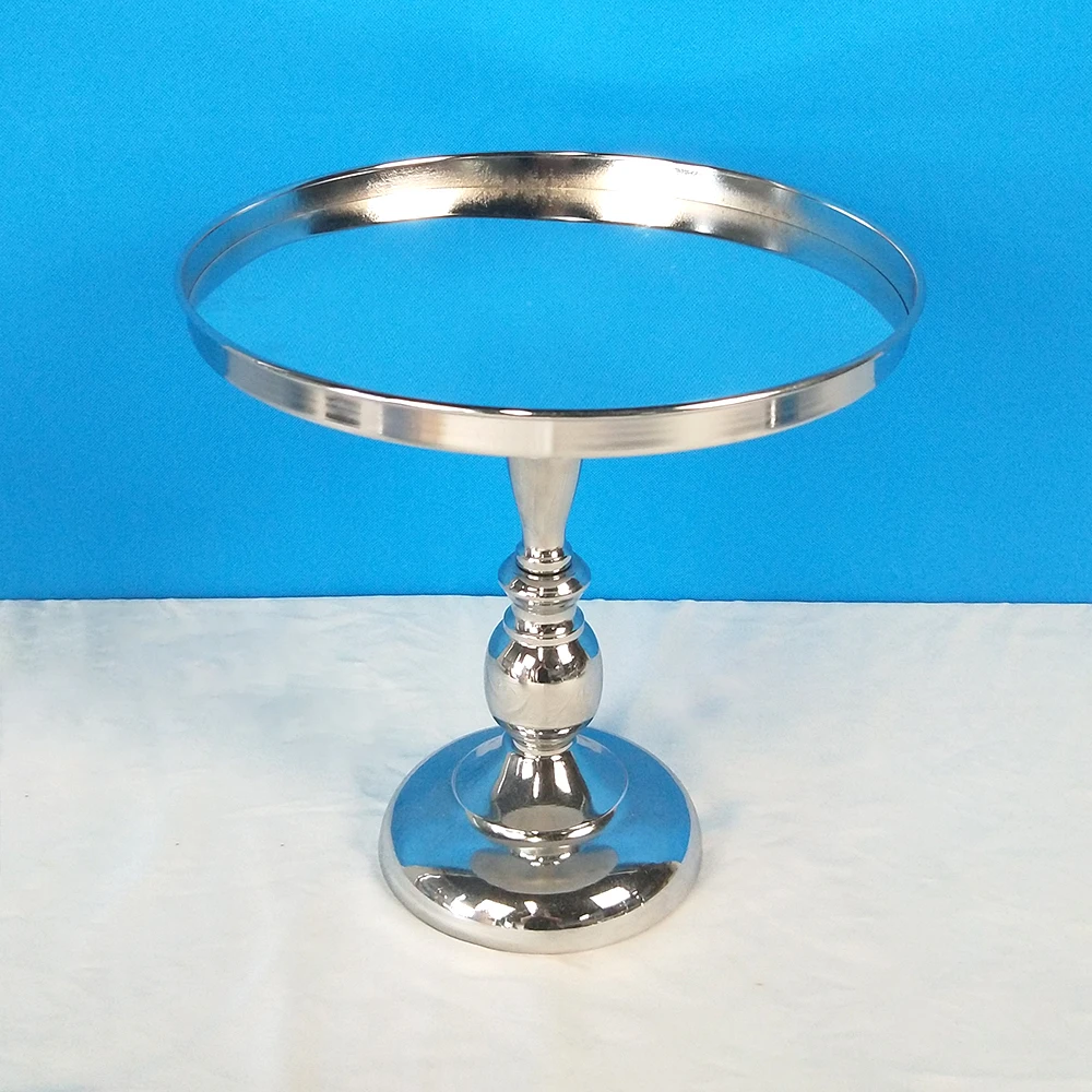 L silver 5 шт., Золотая Хрустальная подставка для торта, набор гальванических золотых зеркал, для лица, помадка, кекс, сладкий стол, конфеты, бар, украшение стола - Цвет: L silver