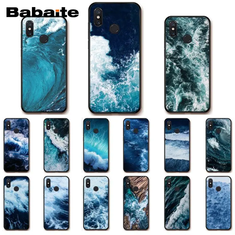 Чехол Babaite для телефона с синими морскими волнами Xiaomi mi5 6 A1 A2 Lite Mi9 9SE mi8lite 8explorer