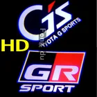 2 шт. для ALPHARD VELLFIRE Sienna ESTIMA PREVIA HD светодиодный проектор для дверсветильник автомобиля привидение тенсветильник свет приветственный светильник свет