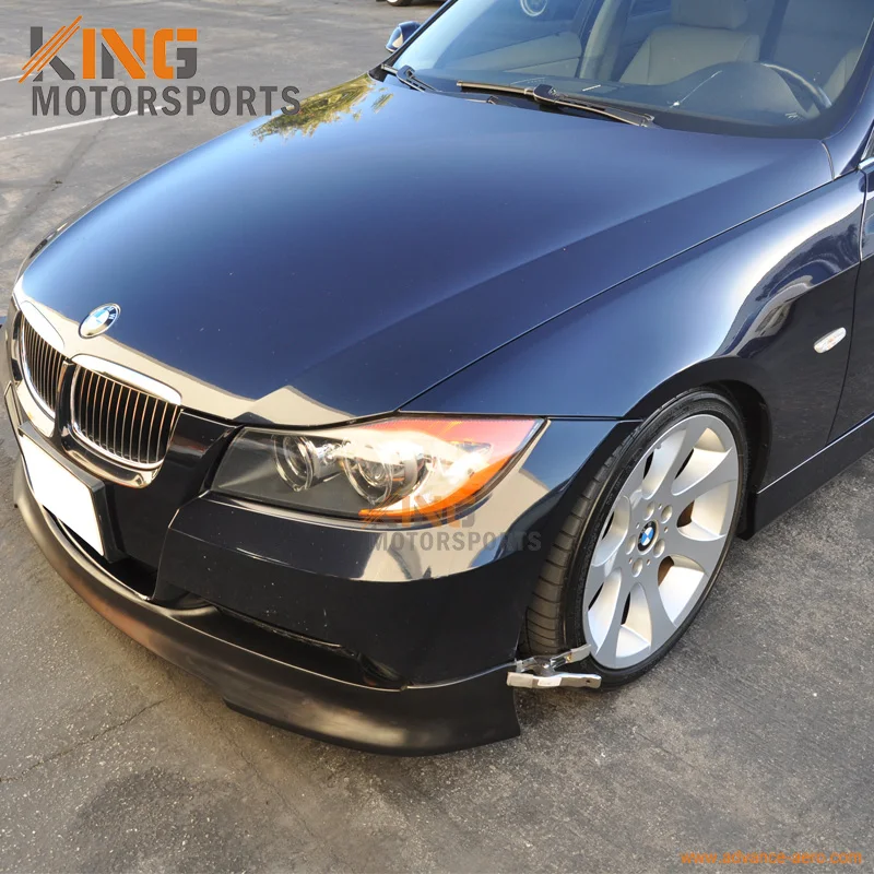 Подходит для 2005 2006 2007 2008 BMW E90 3-Series 4 двери C стиль ПУ передний бампер спойлер |