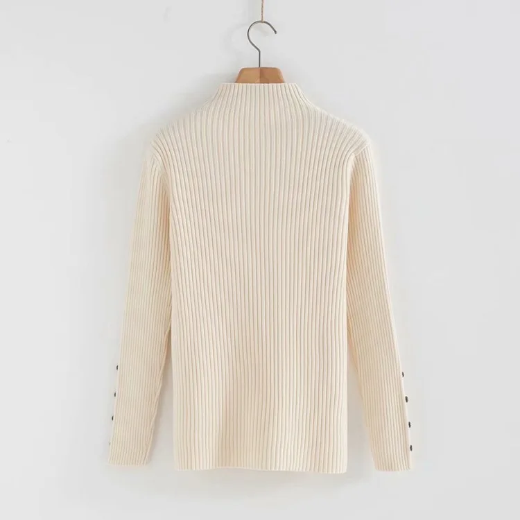 Женские весенние свитера женские топы с длинными рукавами вязаные пуловеры