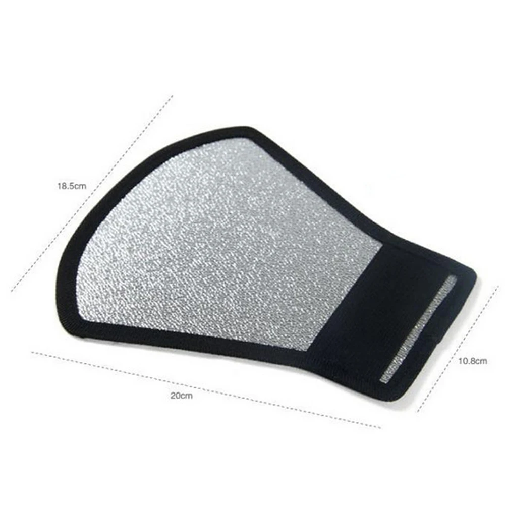 

For Canon SLR Camera Flash Light Reflector Diffuser Soft Box Top Light Baffle Light Cover Silver White Reflector