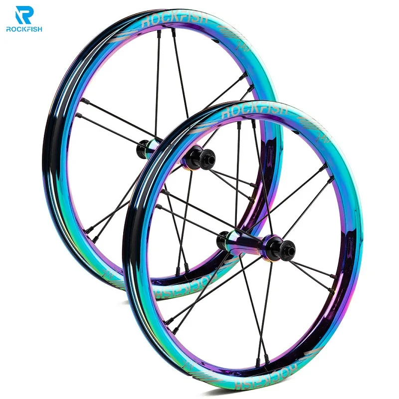 Колесные диски Rockfish для детского велосипеда комплект колес с покрытием из