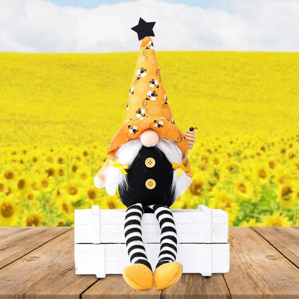 

Pointed Hat Faceless Old Man Doll Decorations Ornaments Set Up Props Long Leg For The Home Creative