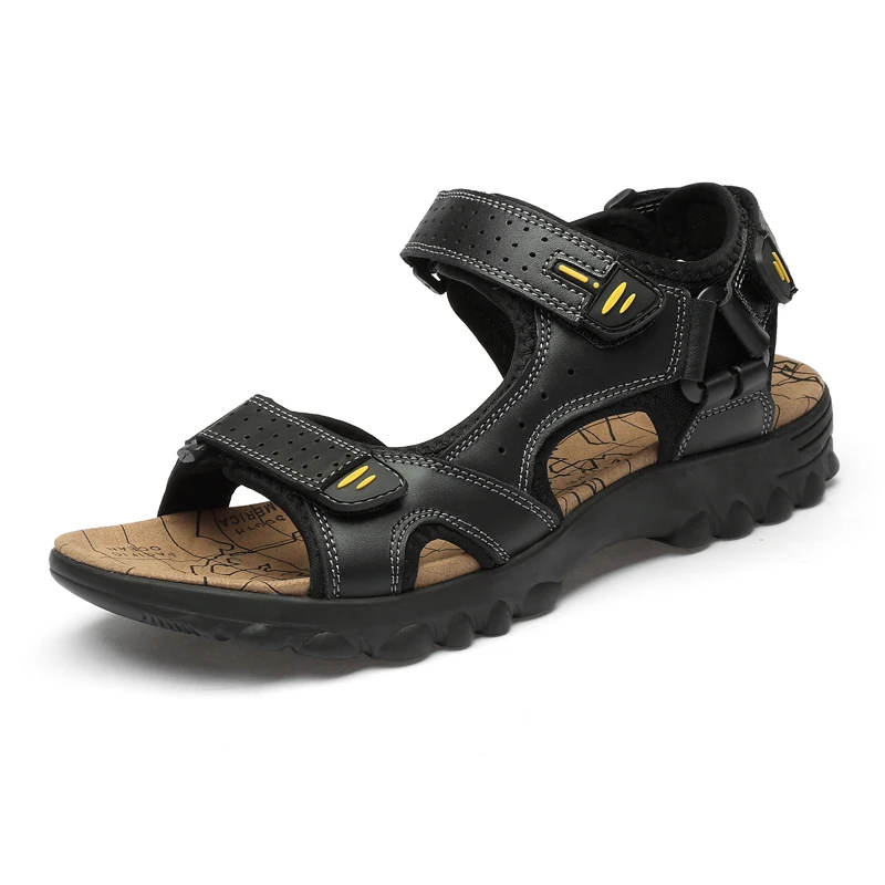 

sandalia; erkek cuero; verano
