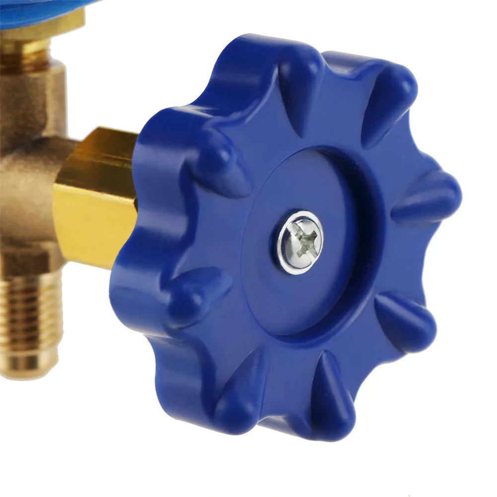 

Air Conditioning Refrigerant Recharge Pressure Gauge Manometer Accessories Fit For R410A R22 R134A R404A