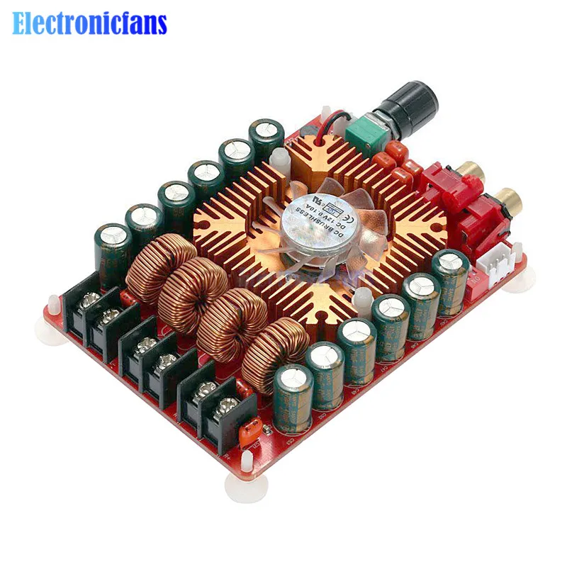 Двухканальная Плата усилителя звука TDA7498E 2X160W поддержка одноканального режима BTL