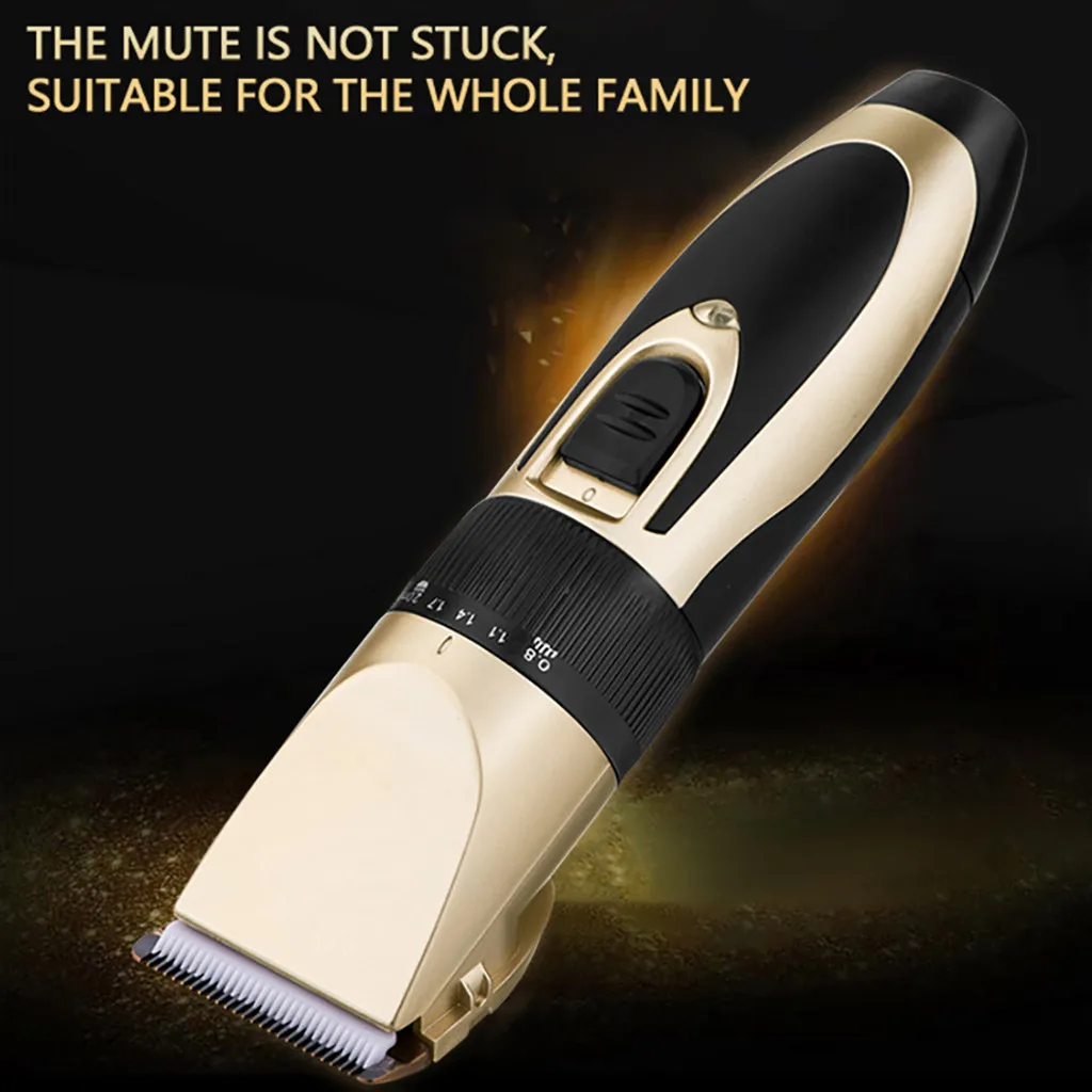Электрическая машинка для стрижки волос перезаряжаемая малошумная беспроводные