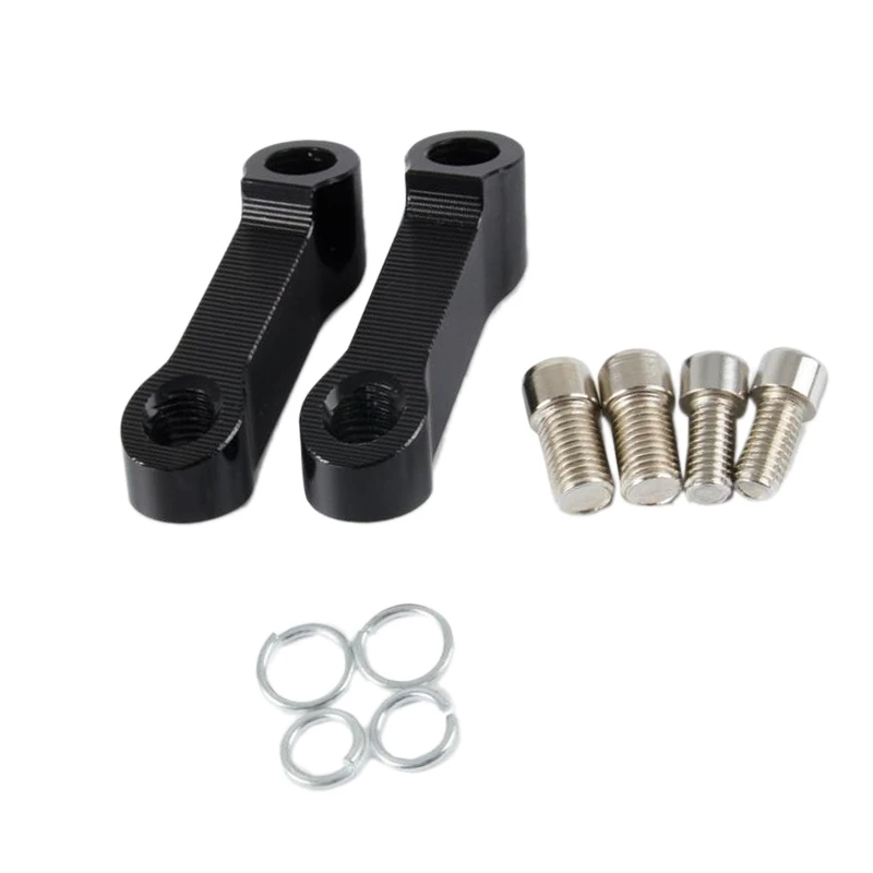 

10mm Motorcycle Mirror Riser Extenders Spacers Extension Adapter Adaptor for Yamaha FZ-09 MT-09