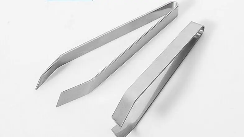 

100PCS Stainless Steel Fish Bone Remover Pincer Puller Tweezer Tongs Pick-Up Tool Craft fish bone tools