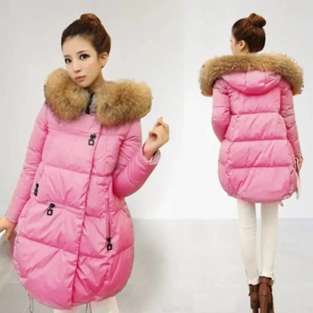 

Fashion Chic Parker Jacket Coat Cotton Coat Women's Mid-length Loose Korean Zipper Padded Large Size 6XL Casual Warm Outerwear