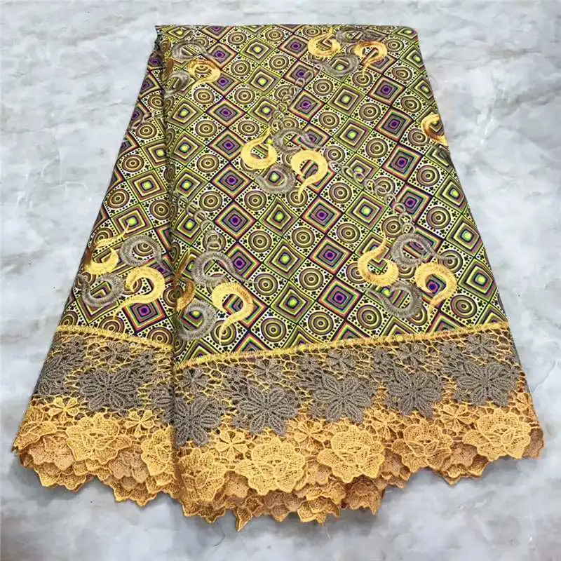 Ткань с восковым тиснением из Анкары ткань Африканским принтом|Ткань| |