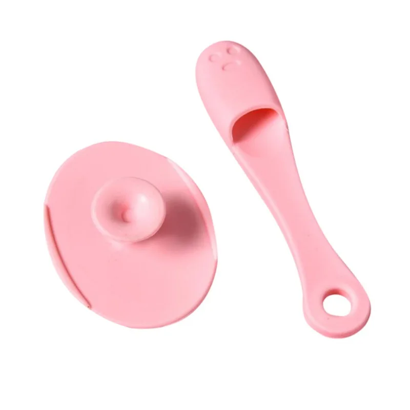 

2Pcs/Set Facial Wash Pad deeply Exfoliating Facial Cleansing Machine Silicone Face Cleansing Brush Beauty