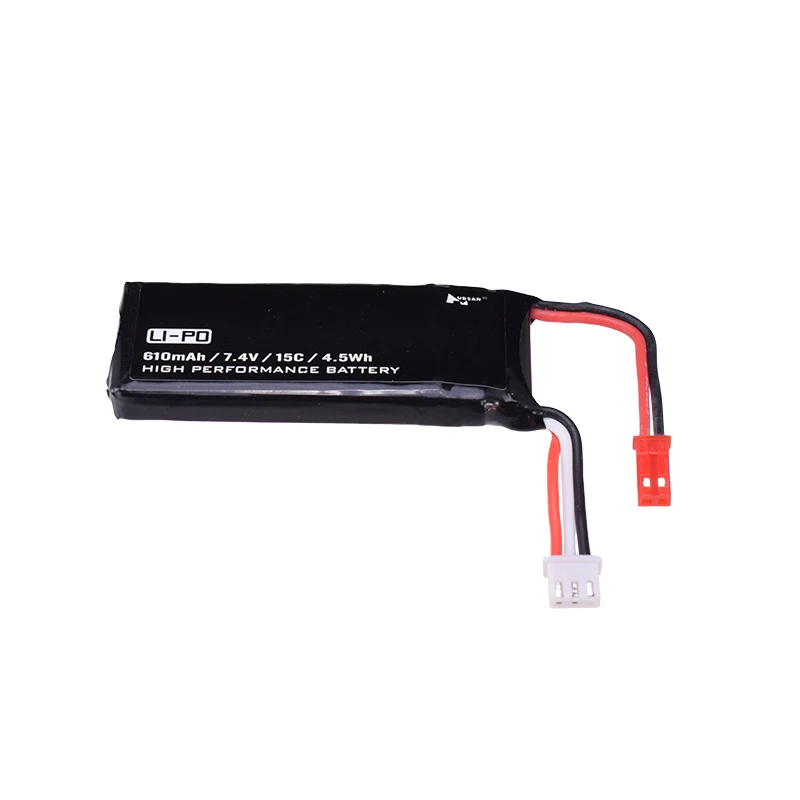 7 4 в 610 мАч Lipo батарея 15C 4.5WH для Hubsan X4 H502E H502S H216A RC самолет Квадрокоптер Дрон части |