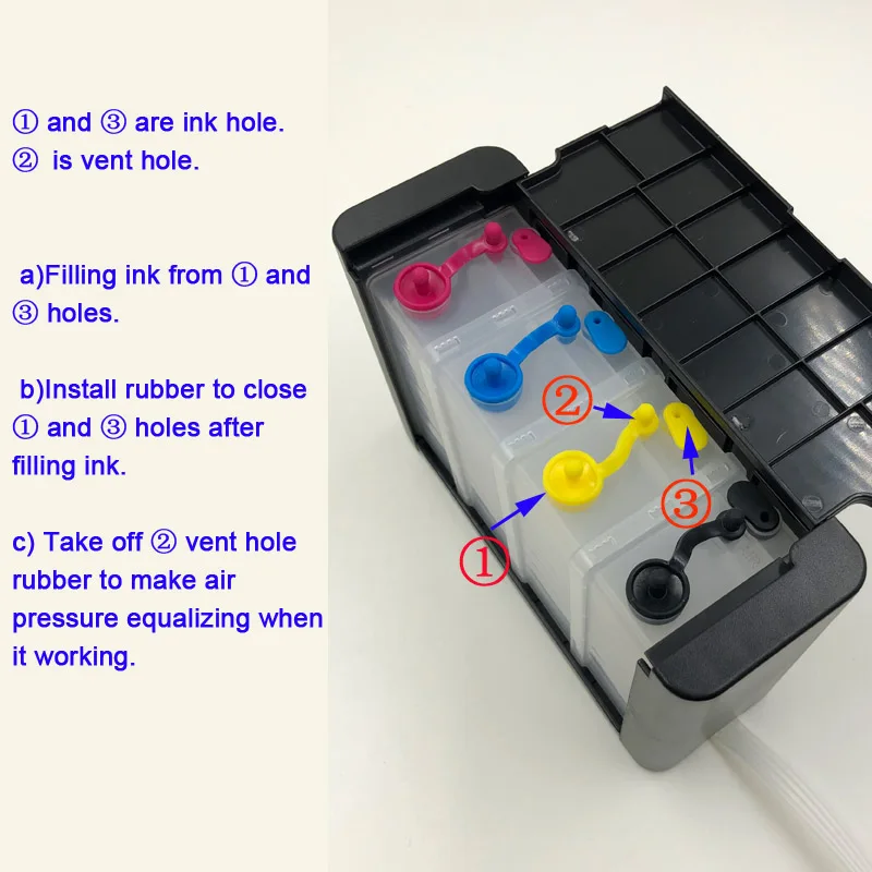 273XL CISS CIS Ink System for Epson XP-510 XP-610 XP-710 XP-620 XP-720 XP-800 XP-820 printer t2730 273 ink cartridge | Компьютеры и