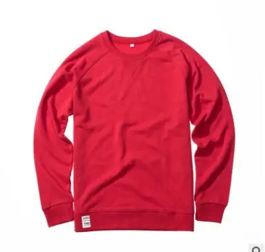 

Autumn winter men's hooded white garment wholesale tailored advertising shirts