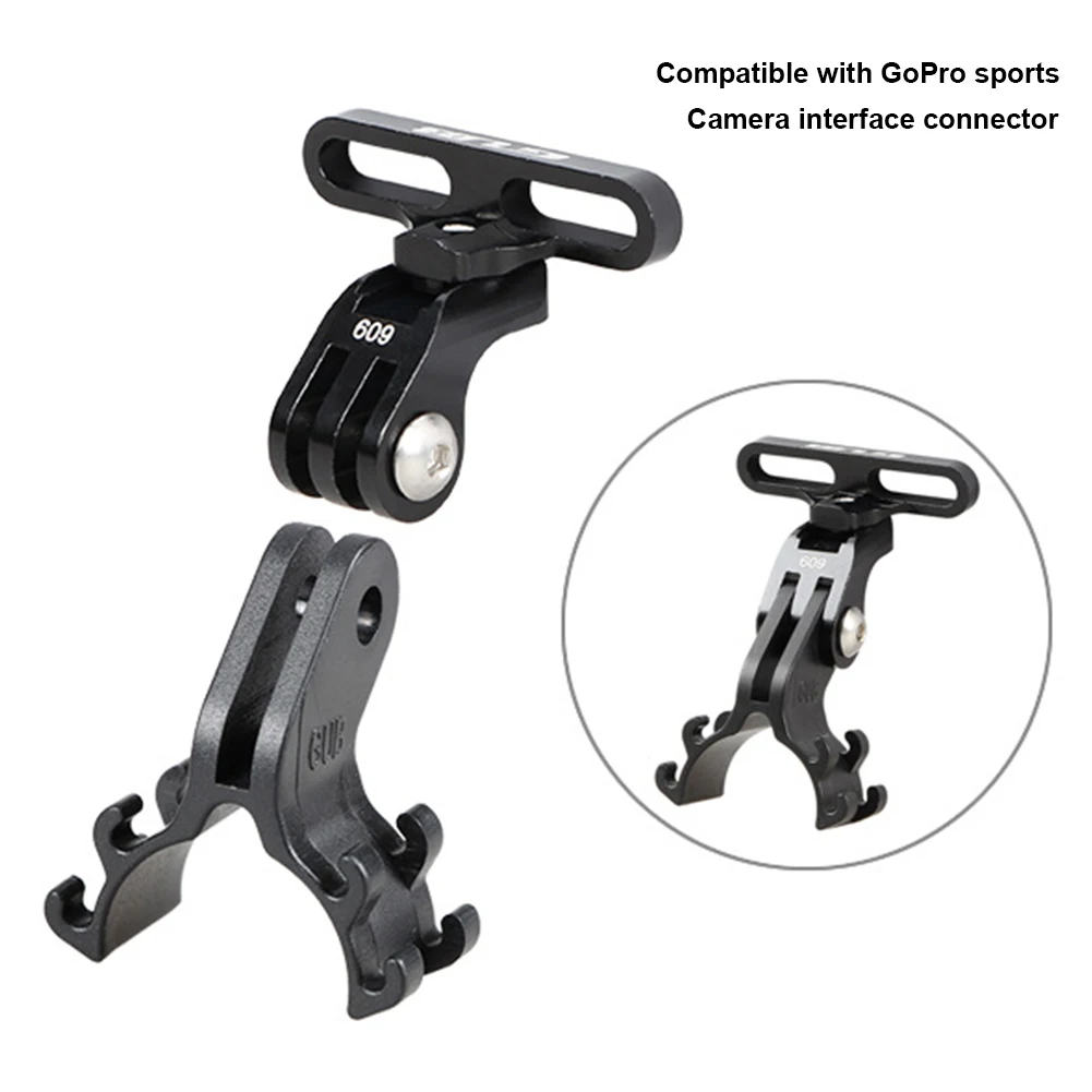 

Top selling Bicycle Flashlight Bracket on Handlebar Sports Camera Mounting Bracket for GoPro Series Sports Cameras Flashlights