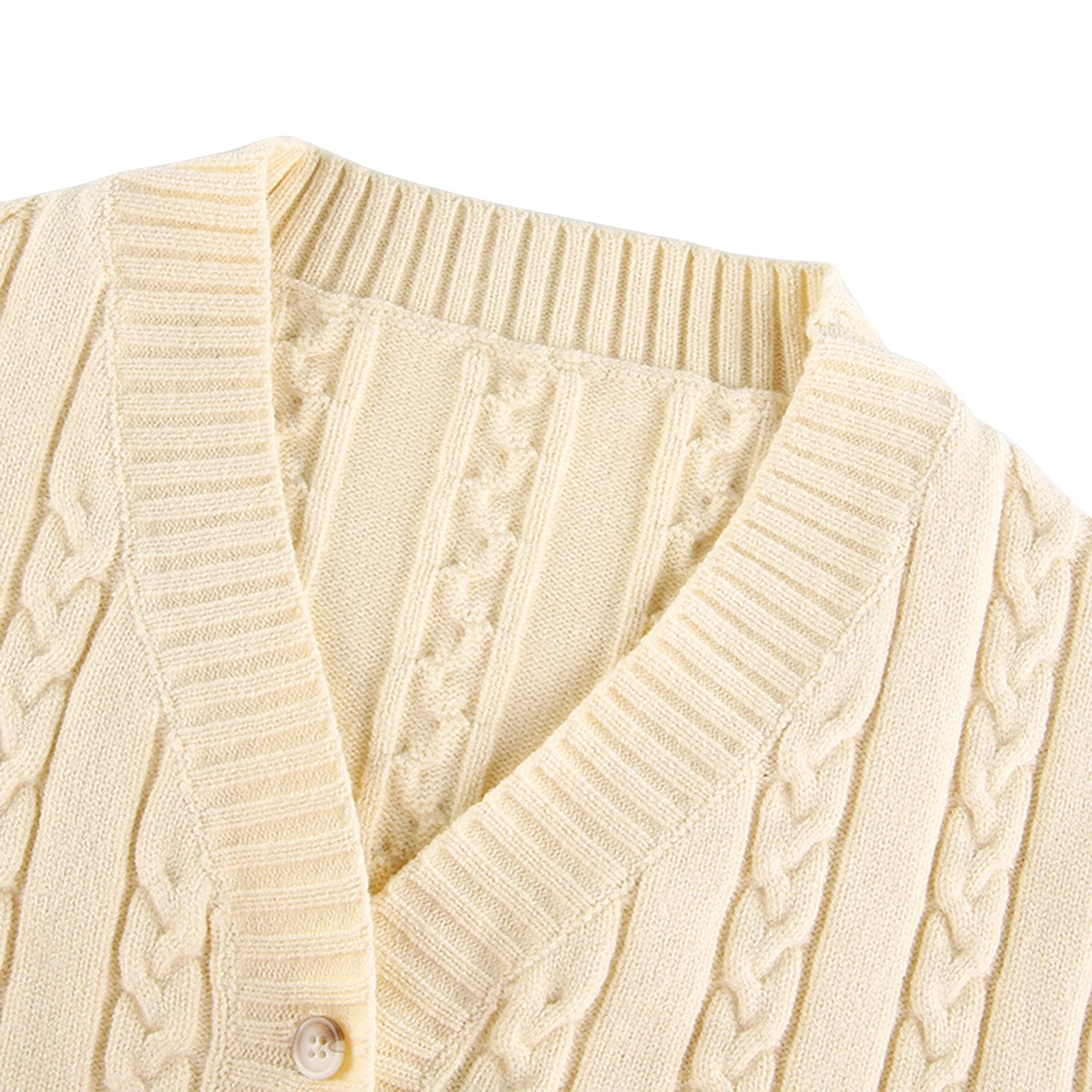 

Vintage Thin Geometric Rhombic Cardigan Sweater Women Autumn Casual Warm Long Sleeve Outerwear Chic England Style Tops