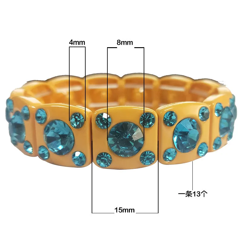 KSRA 2020 7 цветов браслет в богемном стиле с кристаллами стразы из сплава