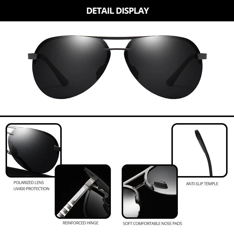 Pro Acme фирменный дизайн мужские солнцезащитные очки поляризационные Ретро стиль