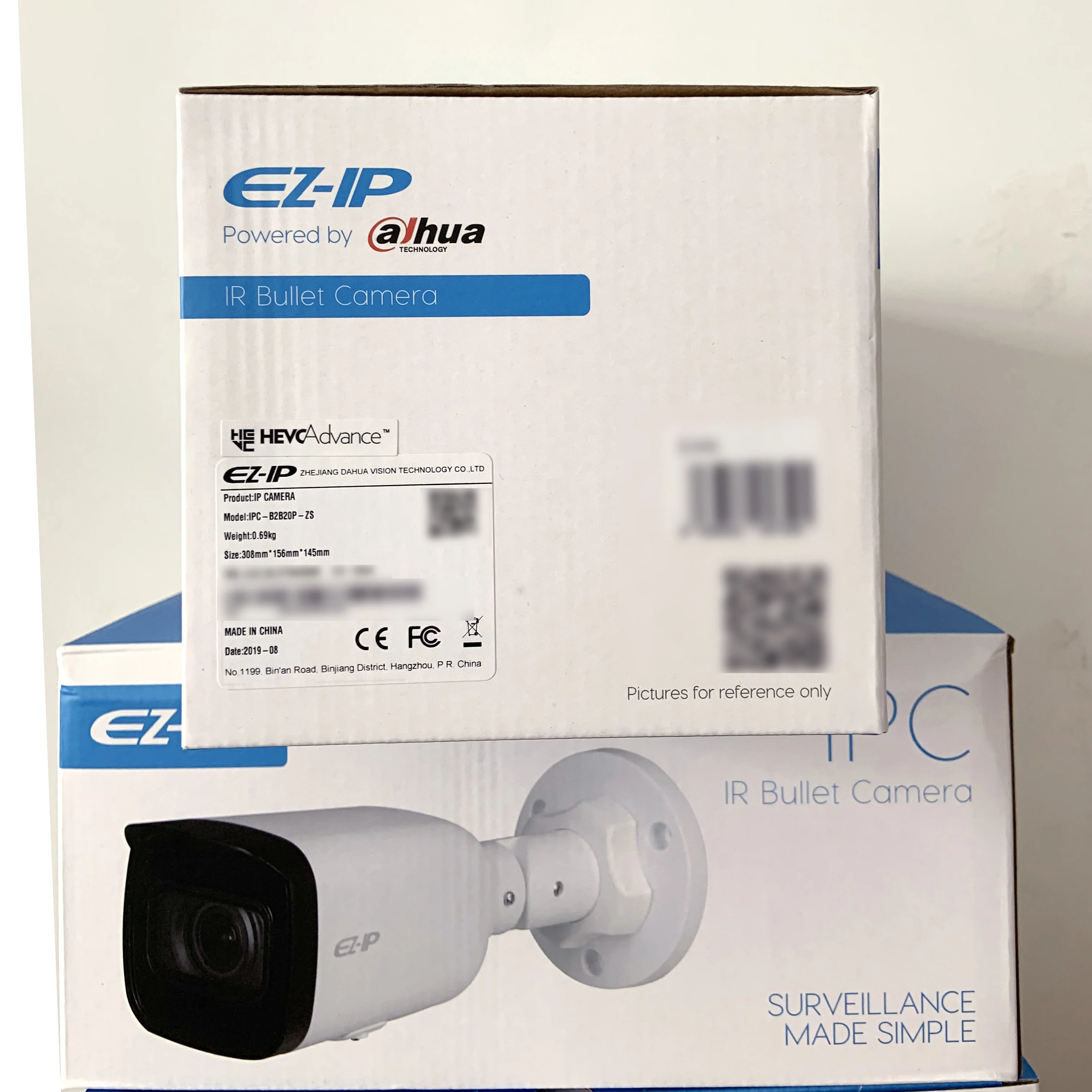 Ip камера Dahua IPC B2B20 ZS 2MP 2 8 ~ 12 мм варифокальный объектив IR мини пуля сетевая