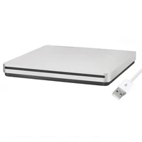 silver super slim external slot in blu ray dvd rw enclosure usb 2 0 case 9 512 7mm ide optical drive for laptop macbook
