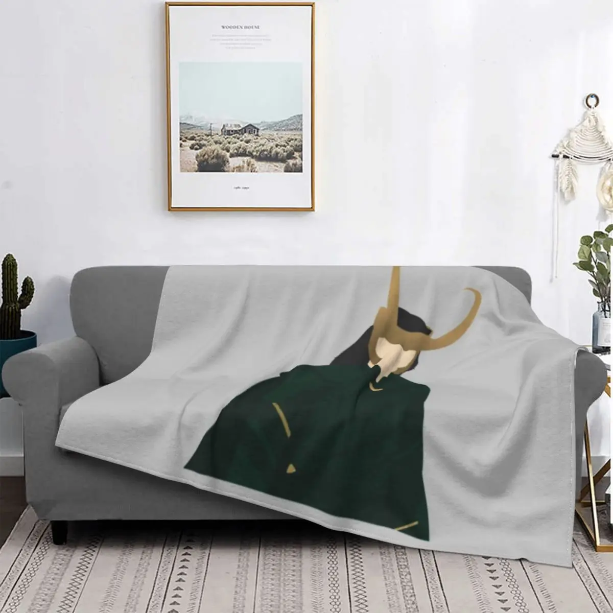 

Плед из муслина и муслина, с капюшоном