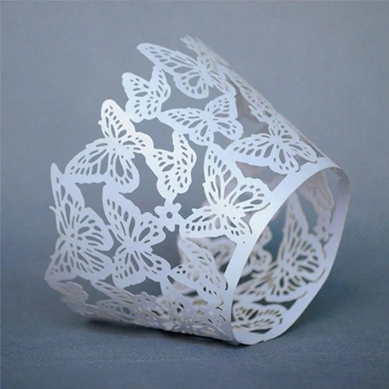 Инструменты для выпечки кружевная лоза коробка торта белая нарезанная бумага