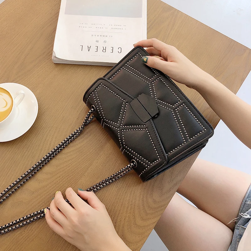 Модные маленькие сумки через плечо для женщин трендовые дизайнерские роскошные