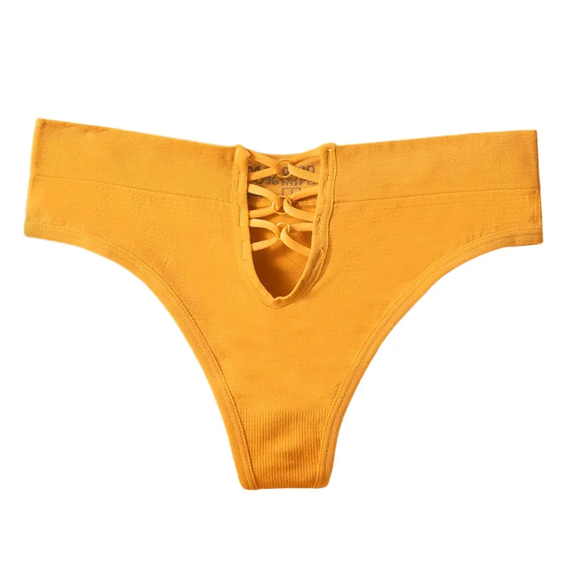 

Hollow Out Women Briefs Cotton Thong Panties Low-waist Sexy Underwear Underpants Shorts Sports Style Girls Panties Lingerie