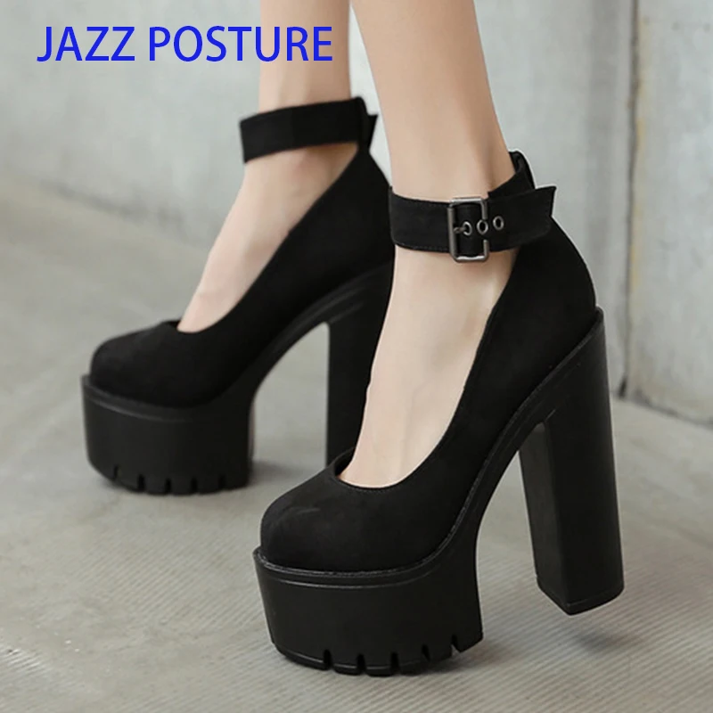 2021 повседневные туфли на высоком каблуке Сезон весна-осень Пикантная обувь Обувь